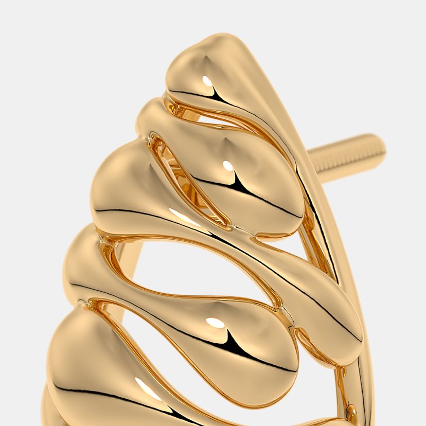 The Frothy Stud Earrings - image 5