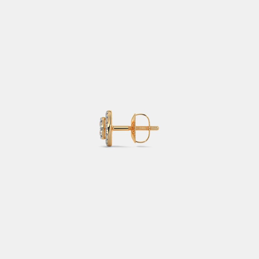 The Kadie Stud Earrings - Detail View