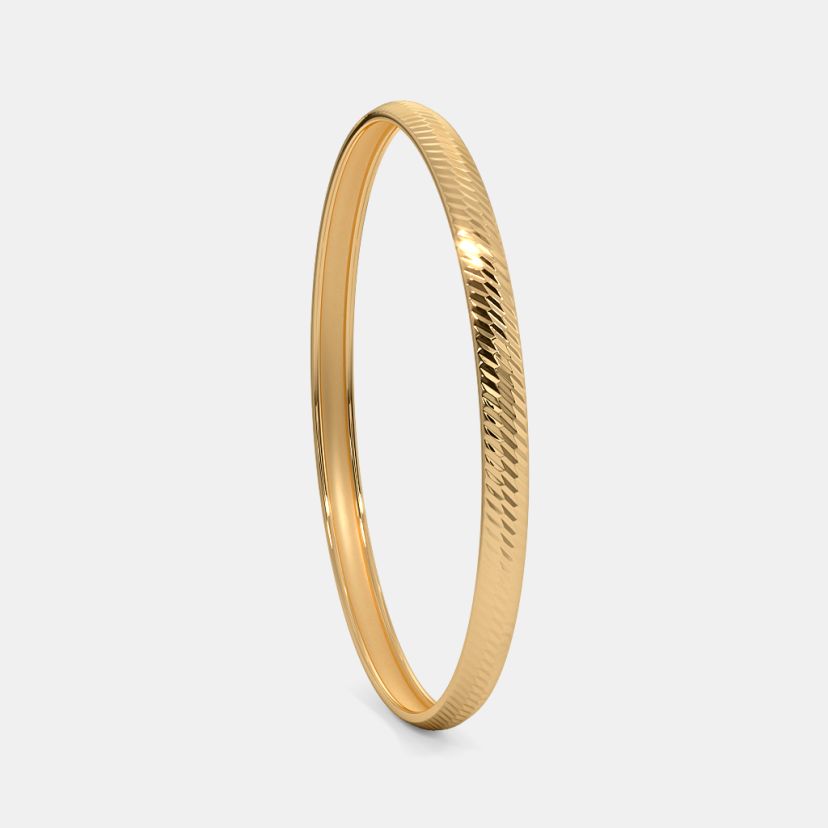 The Arkee Textured Round Bangle - image 5