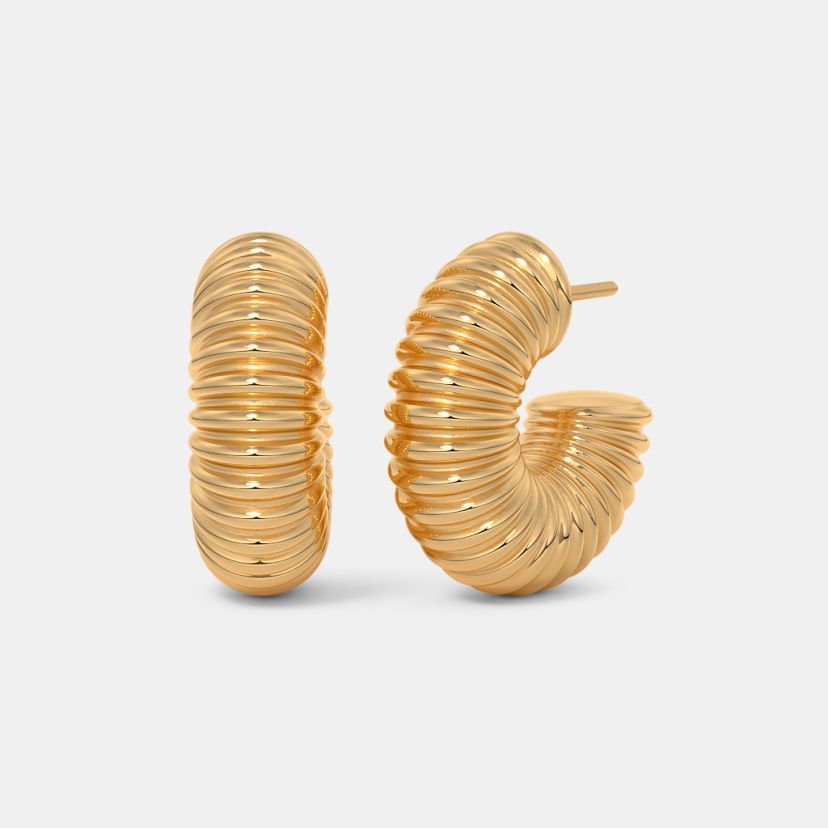The Valkyrie Luxe Hoop Earrings - image 1