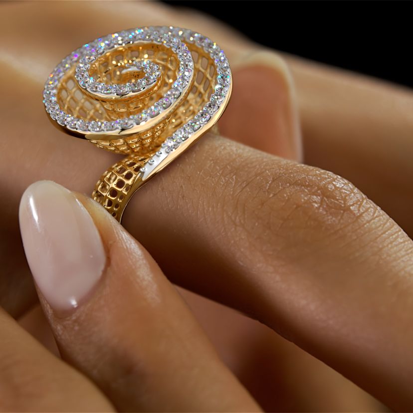 The Helix Lattice Ring - image 6