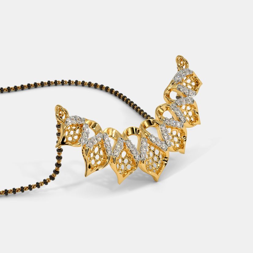 The Saysha Mangalsutra Pendant - image 7