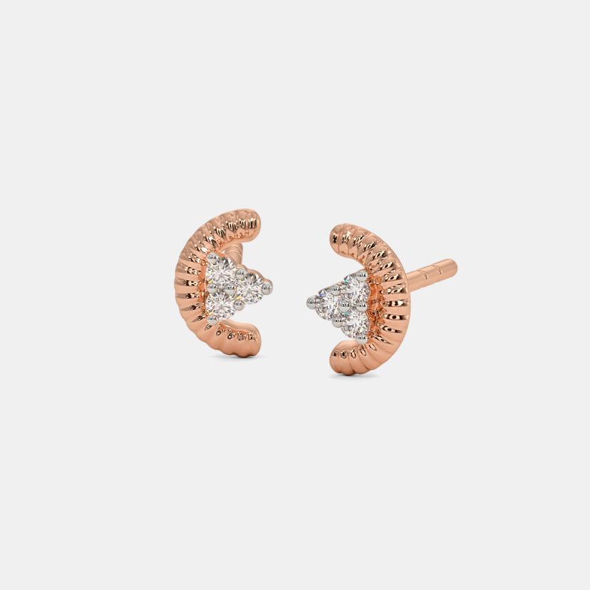 The Pery Multi Pierced Stud Earrings - image 1