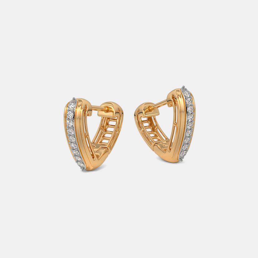 The Elarys Huggie Earrings - image 5