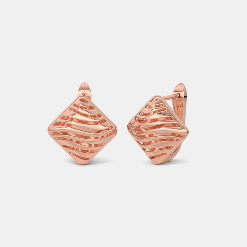 The Cadenzaa Huggie Earrings - image 1