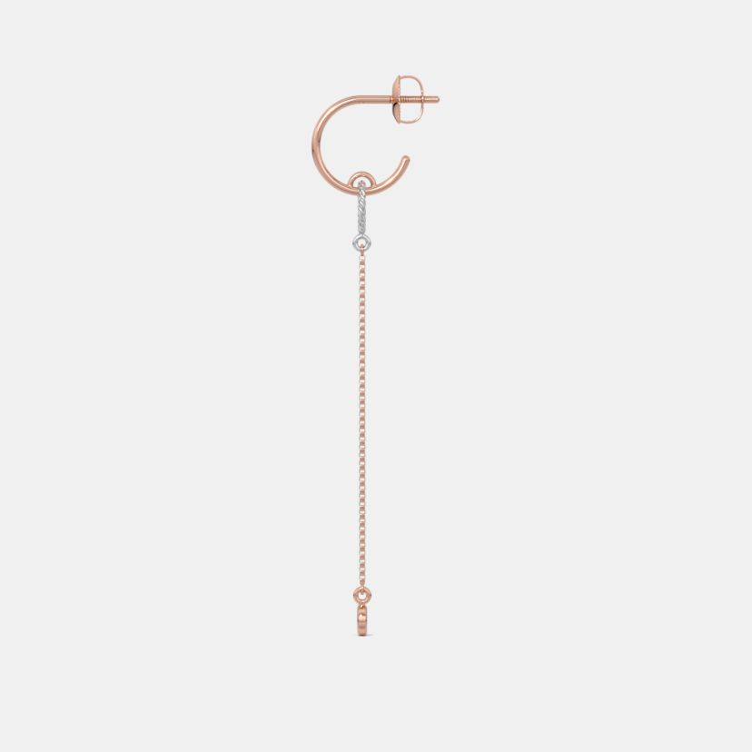 The Aurume Dangle Hoop Earrings - image 7