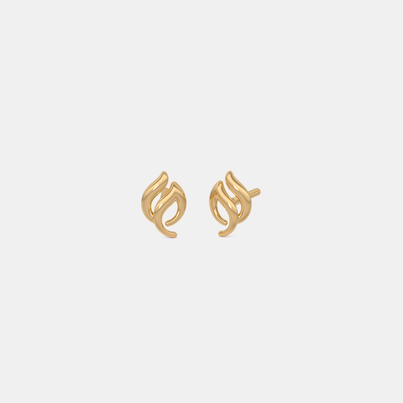 The Twisette Stud Earrings - image 1