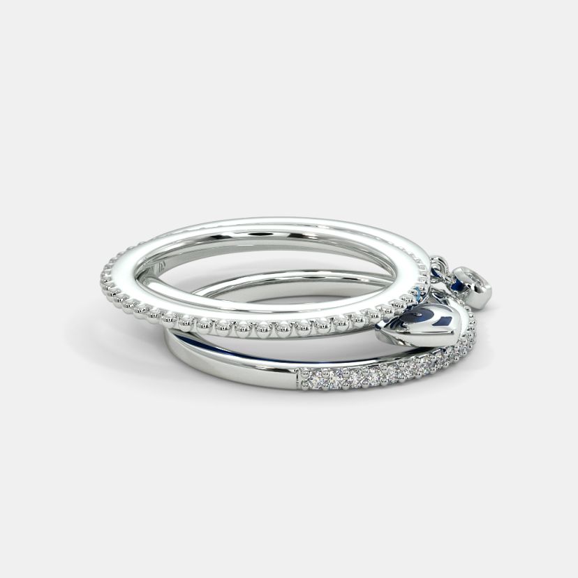 The Shelley Cloud Stackable Ring - image 8