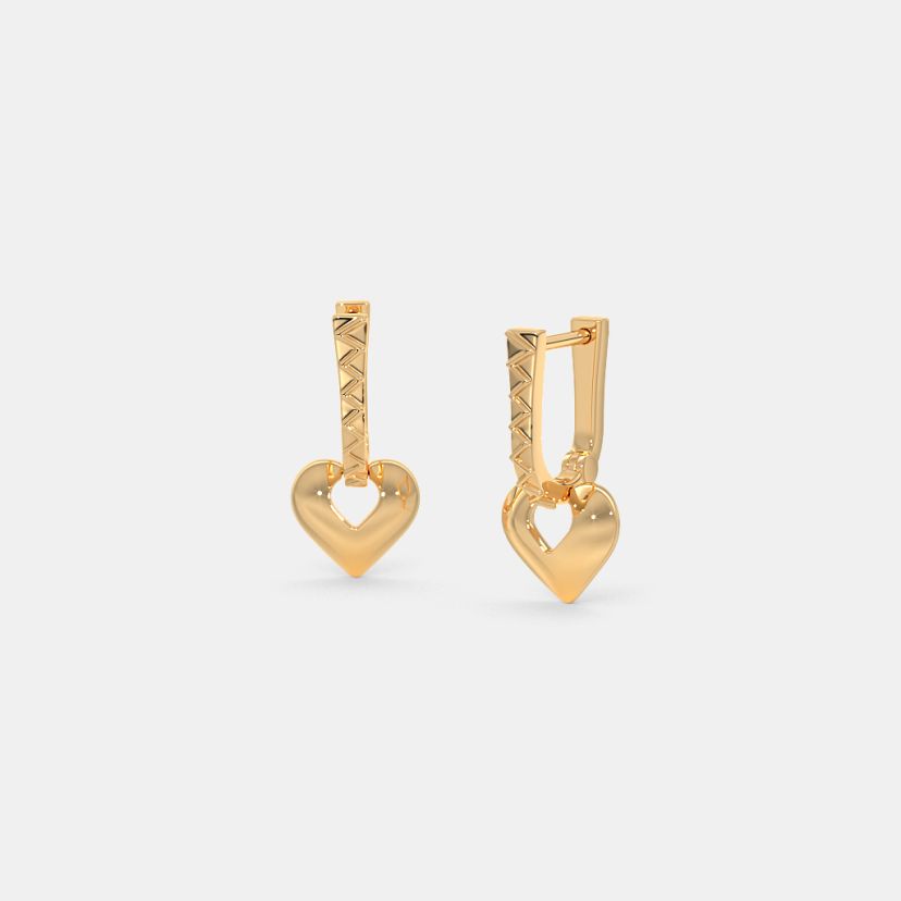 The Heartistry Dangle Hoop Earrings - image 1