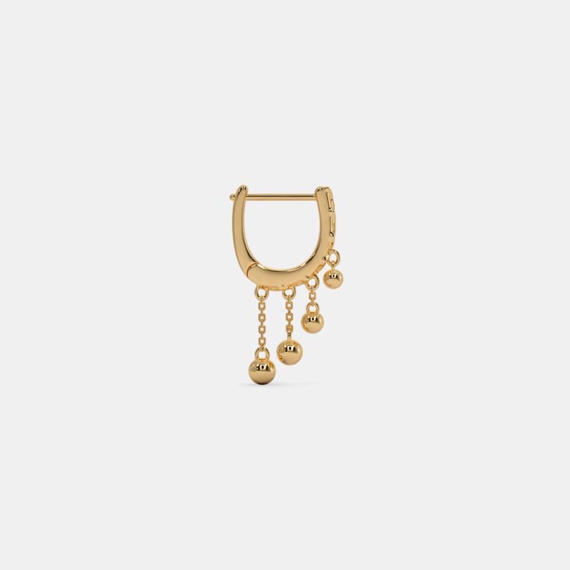 The Orvyn Dangle Hoop Earrings - image 7