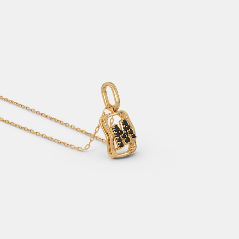 The Lettera M Initial Pendant - image 6