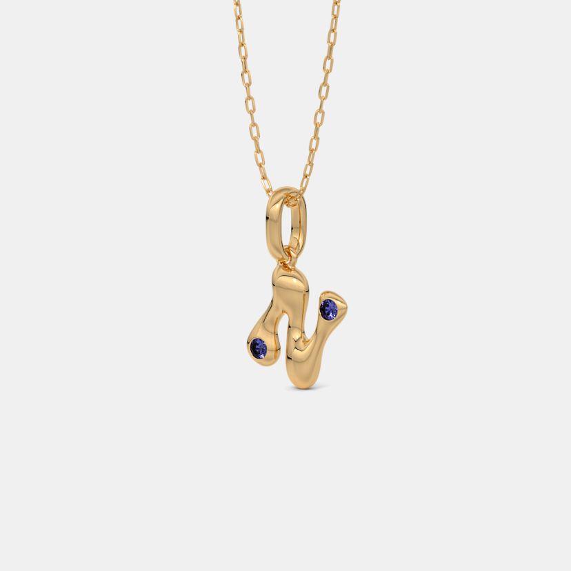The Nomia N Initial Pendant - image 4