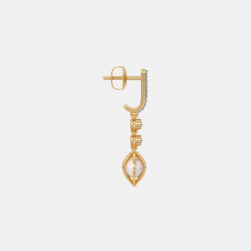The Nacrisse Dangle Hoop Earrings - image 7