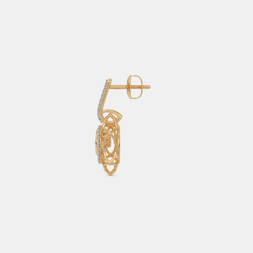 The Orbelle Dangle Hoop Earrings - image 5
