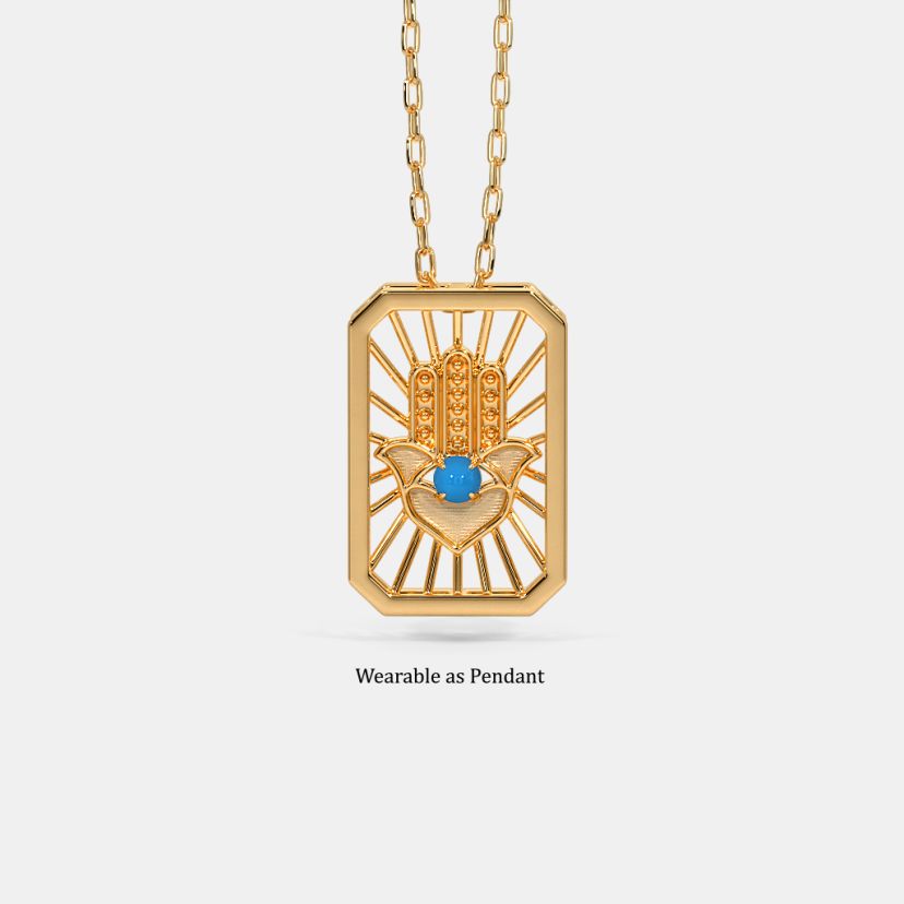 The Abundant Hamsa Affirmation Rakhi - image 4