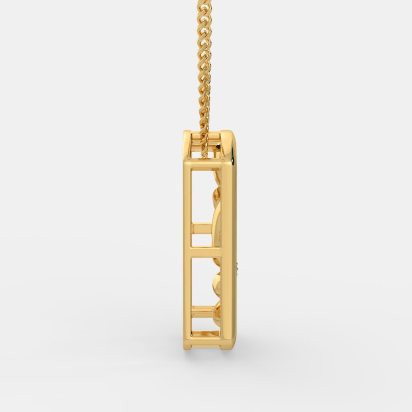 The Techno Abstract Pendant - image 5