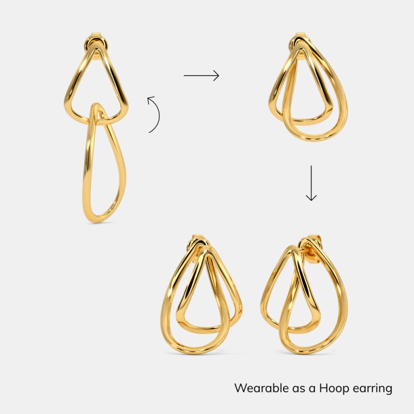 The Hooked Multiwearable Drop Earrings - image 9