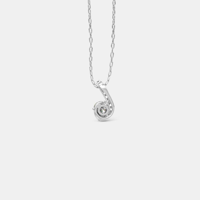 The Orienna Solitaire Pendant - image 6