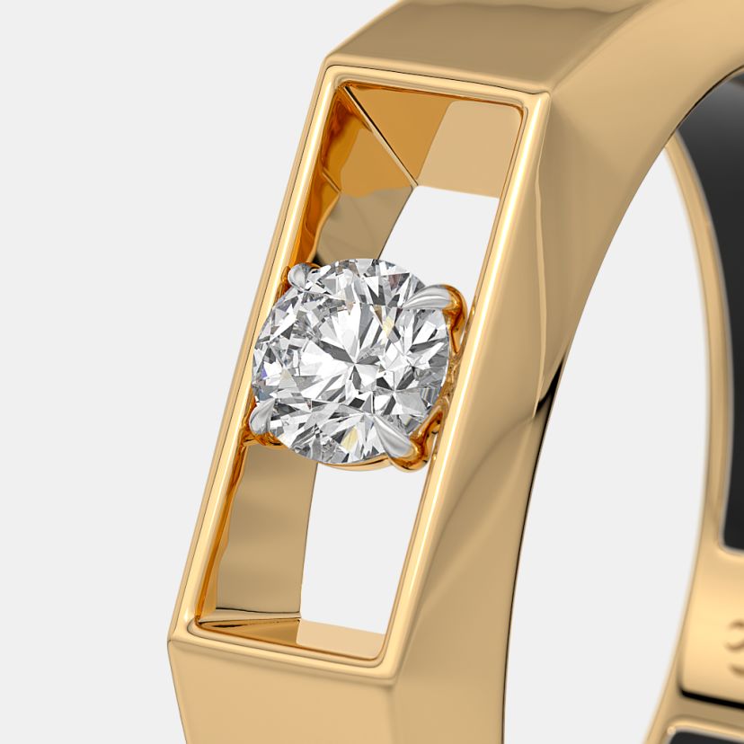 The Ombrysee Solitaire Ring For Him - image 4