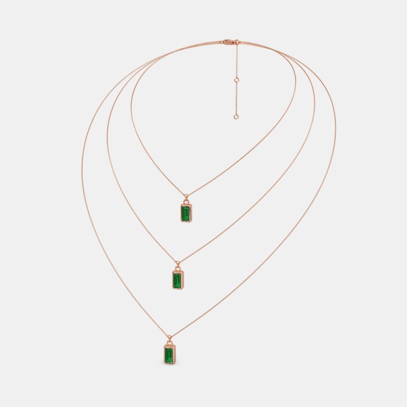 The Mahogany Layered Necklace - image 5