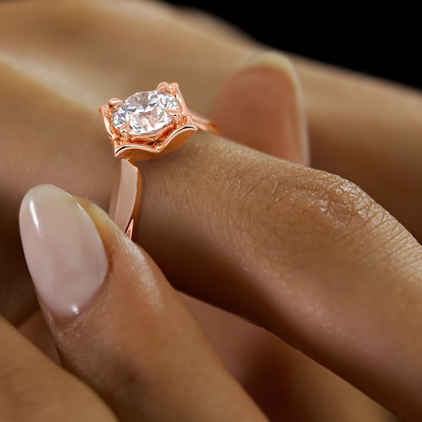The Florentine Solitaire Ring - image 6
