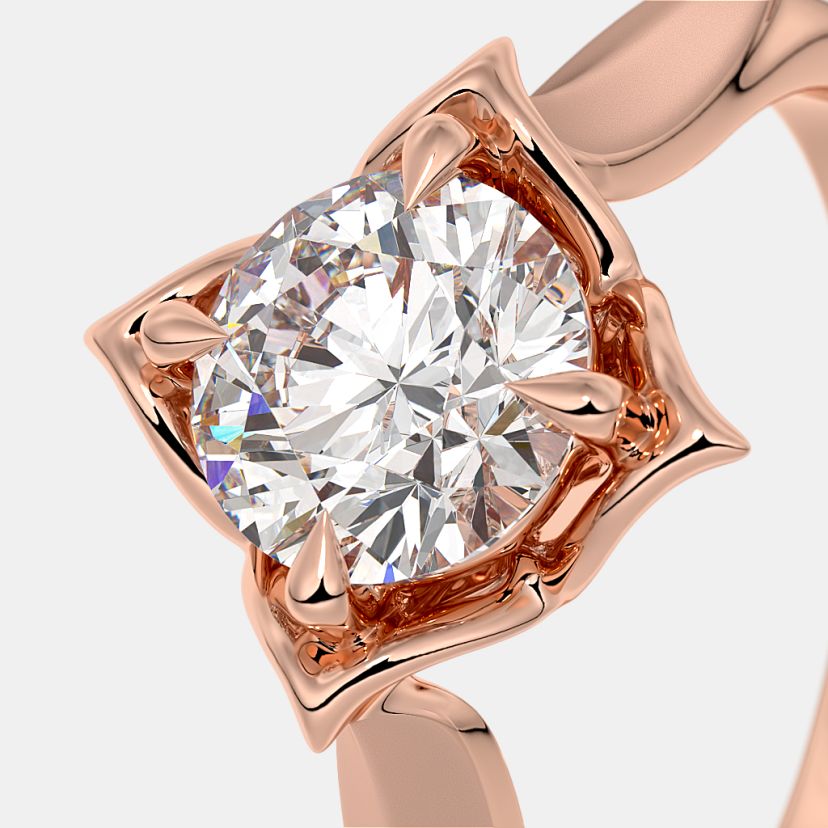 The Florentine Solitaire Ring - image 5