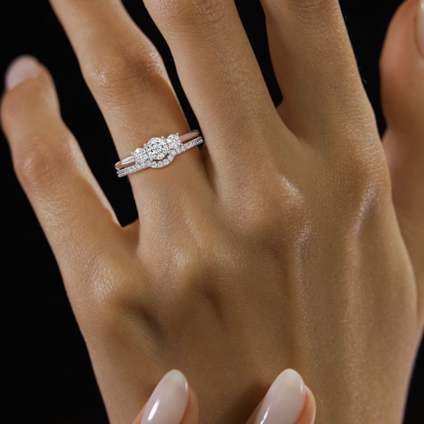 The Ellsworth Bridal Ring Set - image 4