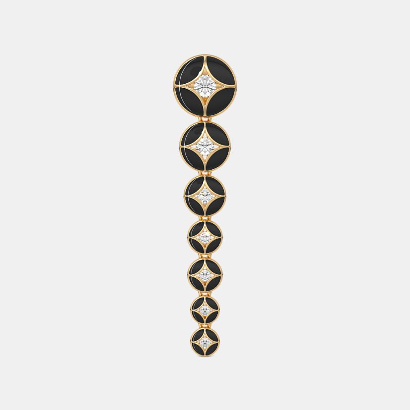 The Astral Noir Dangler Earrings - image 4