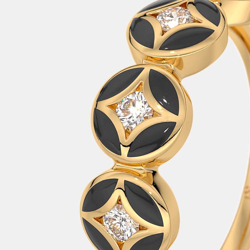The Astral Noir Band Ring - image 5