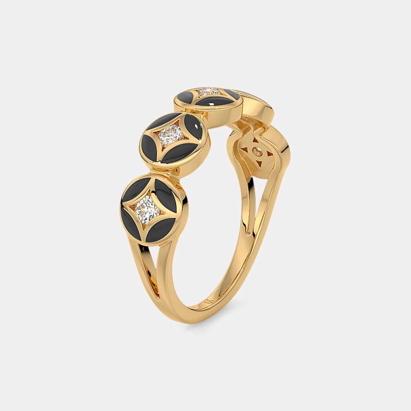 The Astral Noir Band Ring - image 9