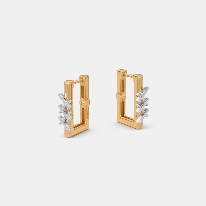 The Thutmose Huggie Earrings - image 5