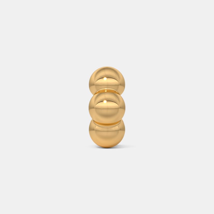 The Nacre J Hoop Earrings - image 6
