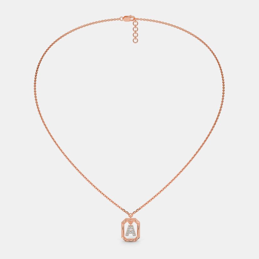 The Swiing A Initial Necklace - image 5