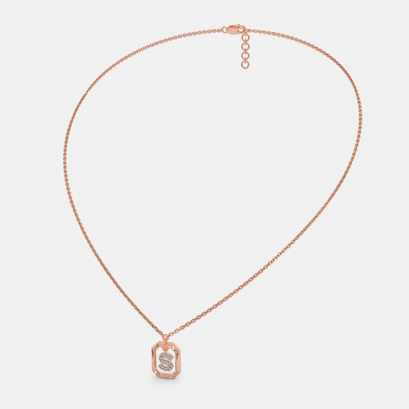 The Swiing S Initial Necklace - image 3