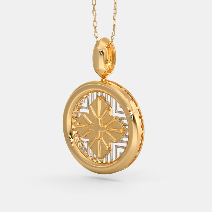 The Kurosu Medallion Pendant For Him - image 4