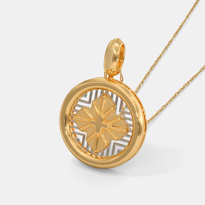 The Kurosu Medallion Pendant For Him - image 1
