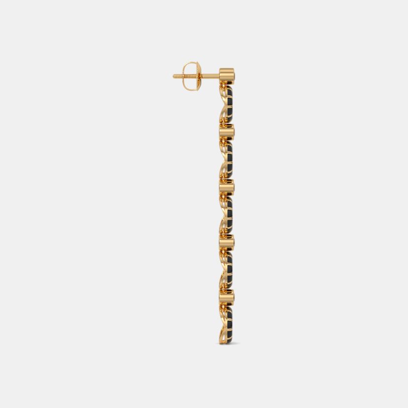 The Strippy Shoulder Duster Earrings - image 7