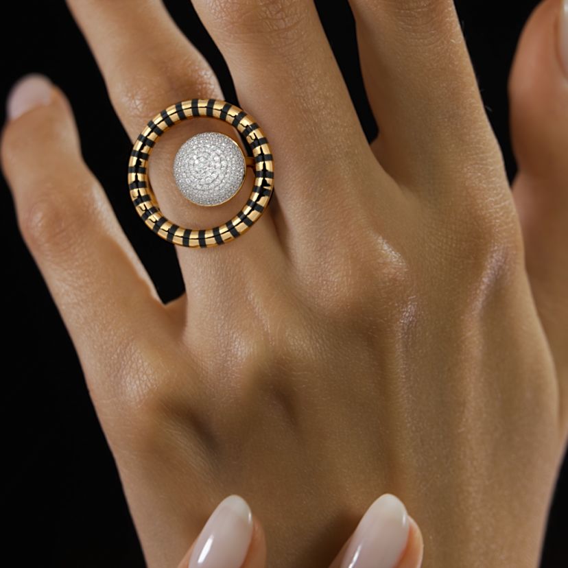 The Strippy Statement Ring - image 4
