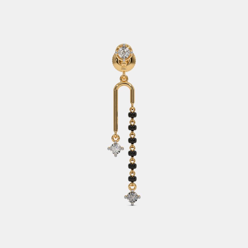 The Sohum Dangler Mangalsutra Earrings - image 4