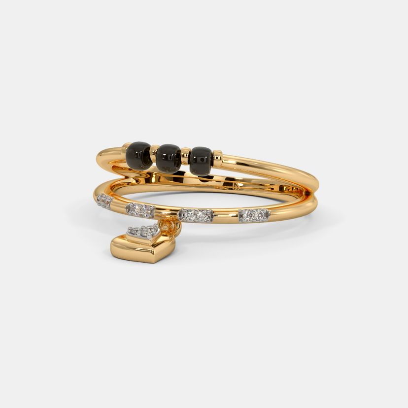 The Oudia Charm Mangalsutra Ring - image 6