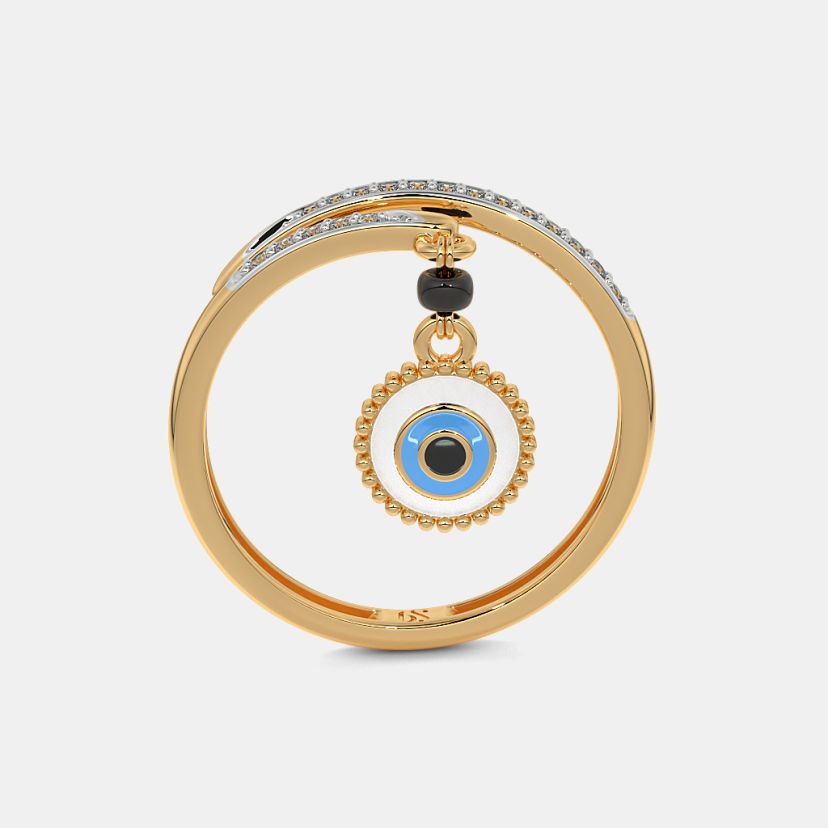 The Estere Evil Eye Mangalsutra Ring - image 7