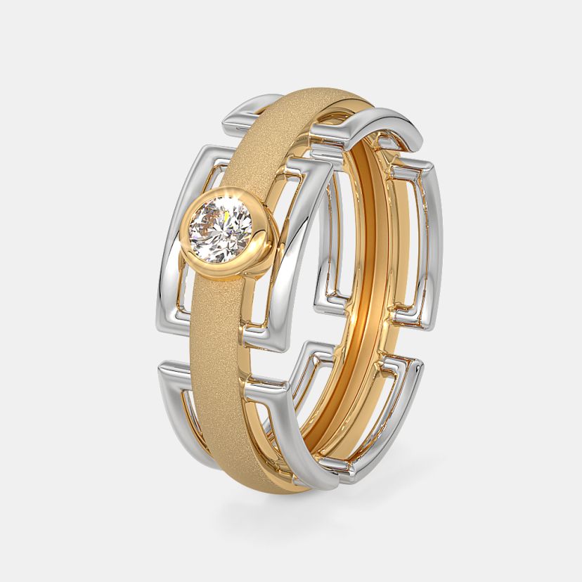 The Murdoch Solitaire Ring For Him - image 1