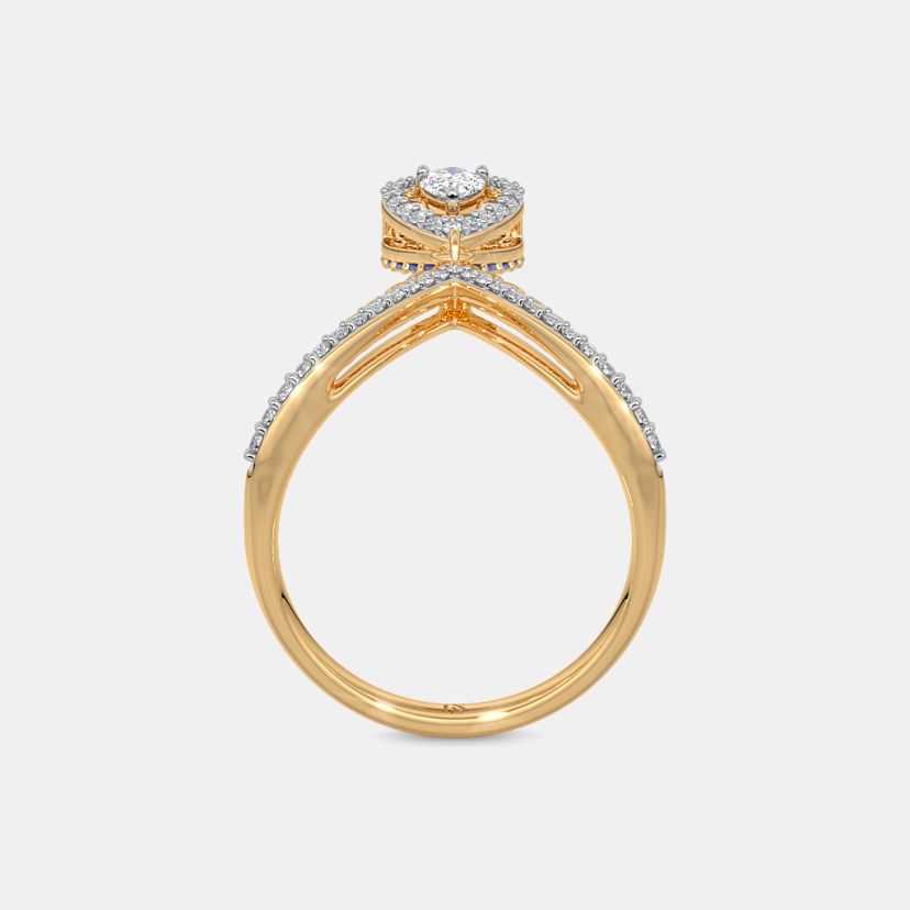 The Nedra Chevron Ring - image 7