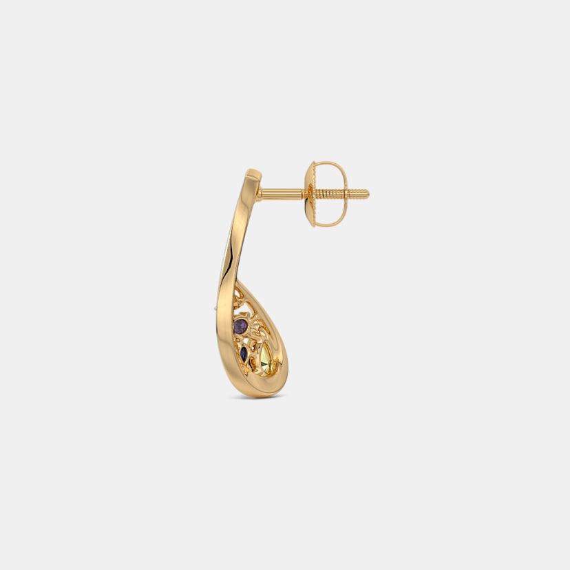 The Zaafa J Hoop Earrings - image 9