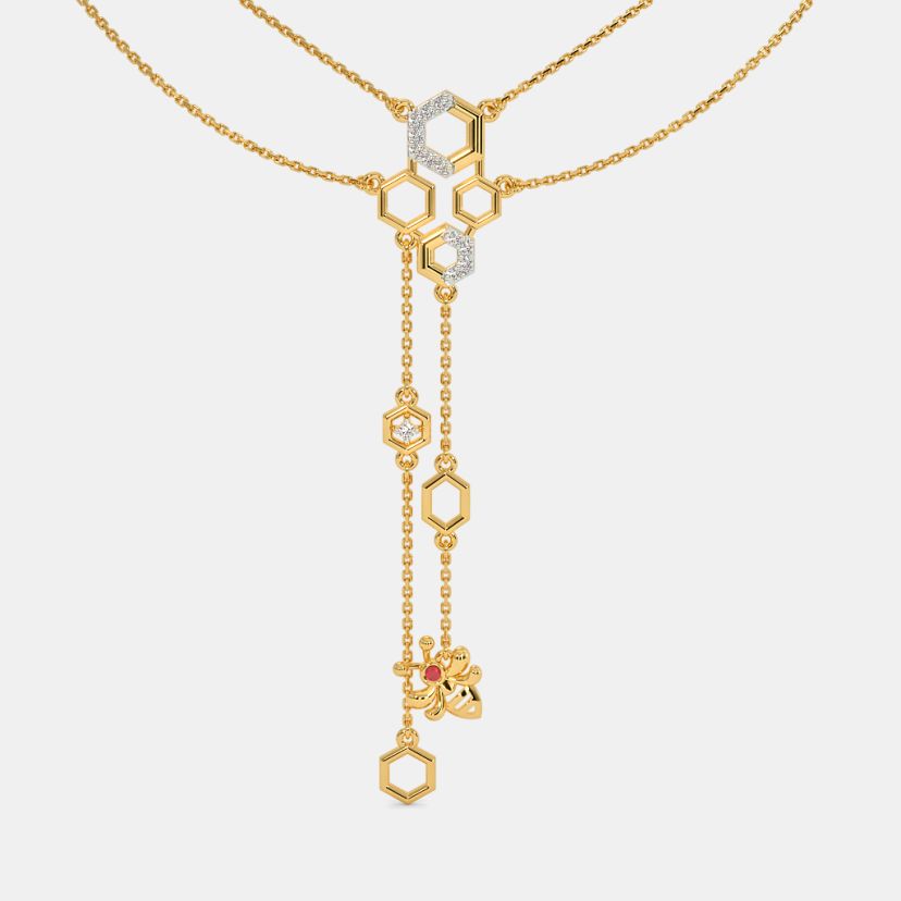 The Meliza Lariat Necklace - image 4