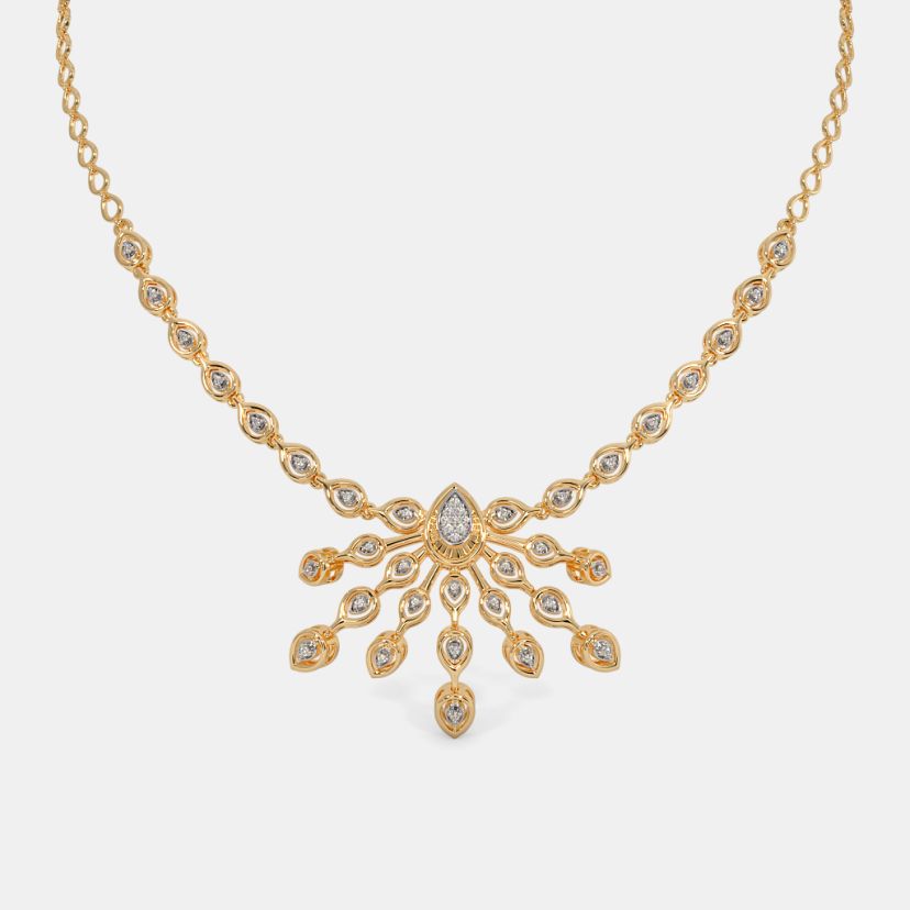 Buy Wedding Necklaces Designs Online BlueStone India s 1 Online Jewellery Brand
