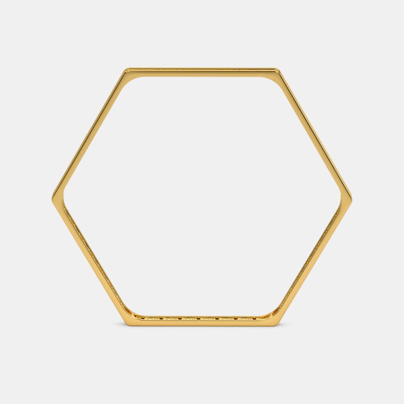 The Alani Hexagon Bangle - image 6