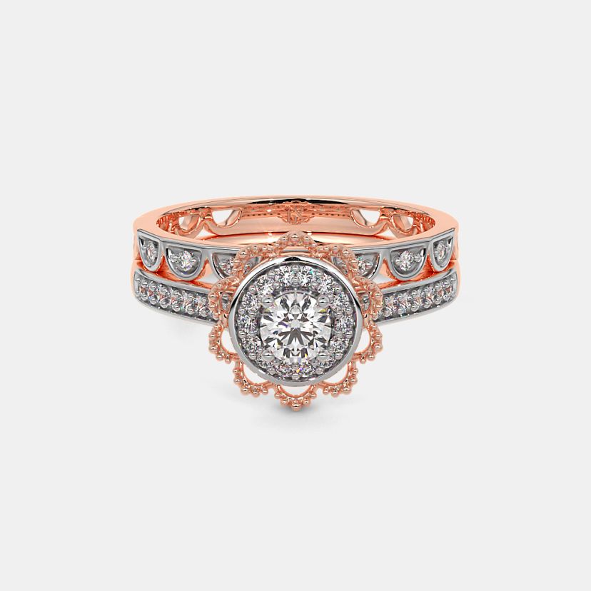 The Ullani Bridal Ring Set - image 8
