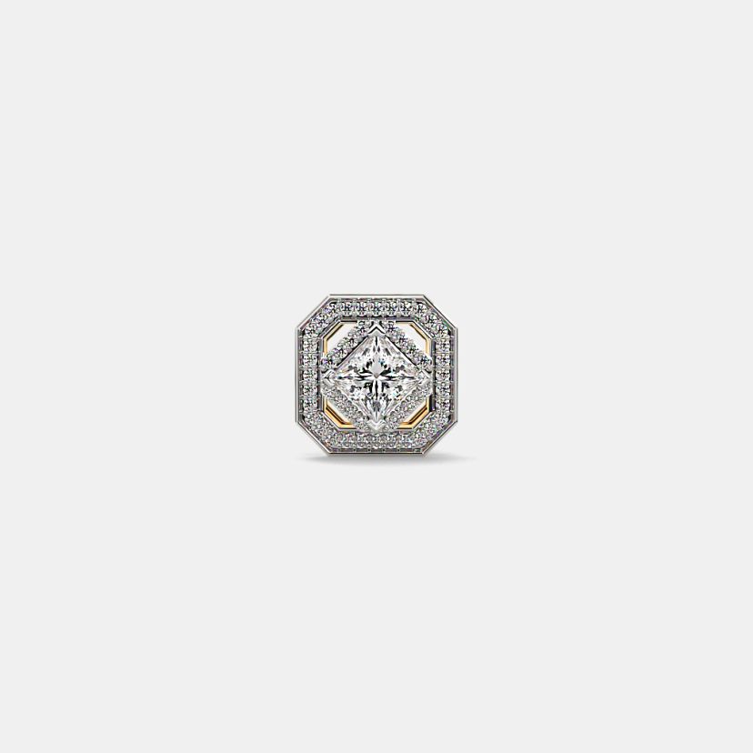 The Luvena Solitaire Stud Earrings - image 7