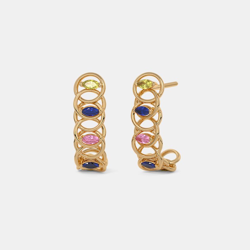 The Stellia J Hoop Earrings - image 1